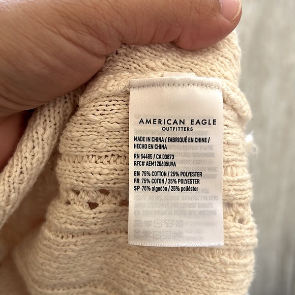 NWOT American Eagle Textured Knit Hoodie - Picture 11 of 12